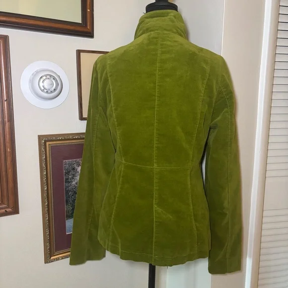 Mossimo Supply Co. Green Double-Breasted Pea Coat - Picture 2 of 3